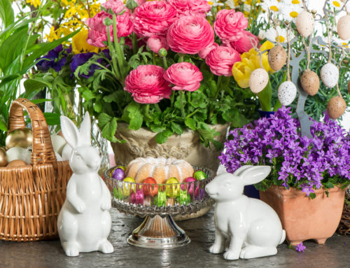 Celebrating with Easter Flowers