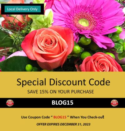Special Discount Coupon, Save 15% On Your Purchase