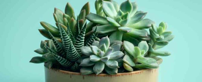Succulent Garden Dish for Father's Day
